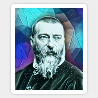 Jean-Baptiste Alphonse Karr Portrait | Jean-Baptiste Alphonse Karr Artwork 6 Sticker